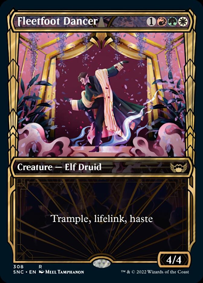 Fleetfoot Dancer (Showcase Golden Age) [Streets of New Capenna] Magic: The Gathering