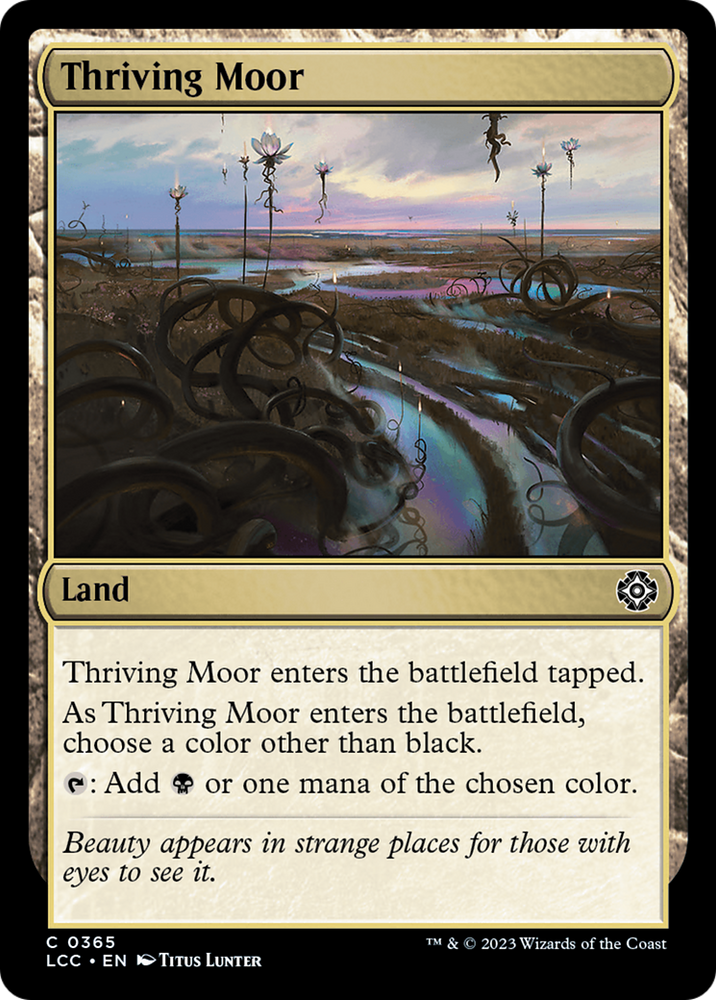 Thriving Moor [The Lost Caverns of Ixalan Commander] Magic: The Gathering