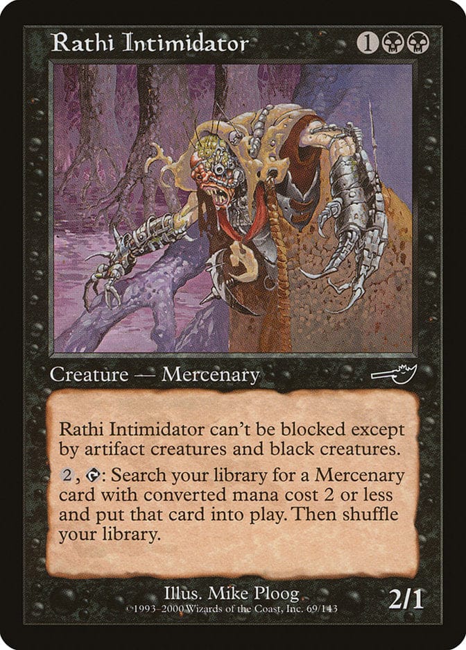 Rathi Intimidator [Nemesis] Magic: The Gathering