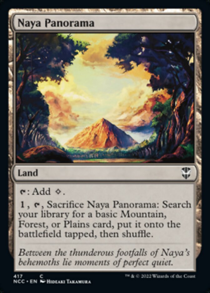 Naya Panorama [Streets of New Capenna Commander] Magic: The Gathering