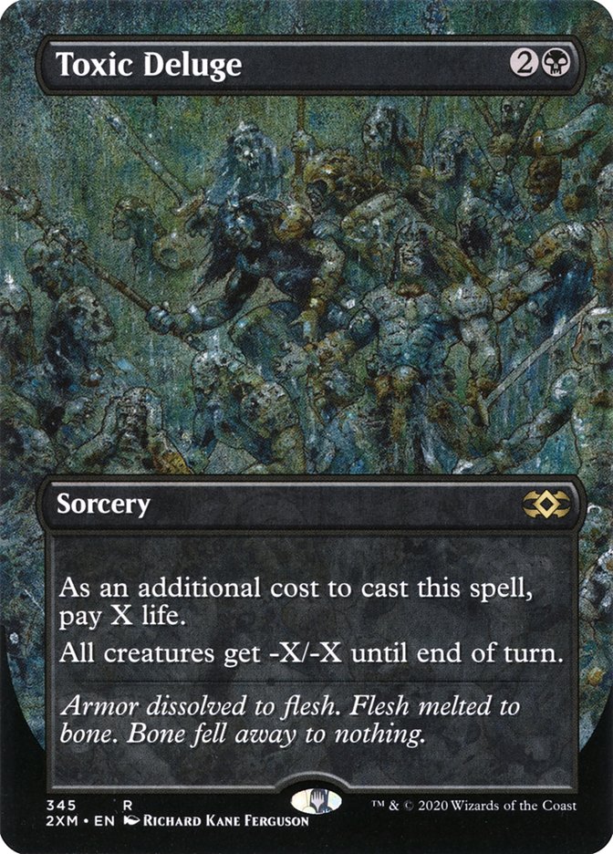 Toxic Deluge (Toppers) [Double Masters] Magic: The Gathering