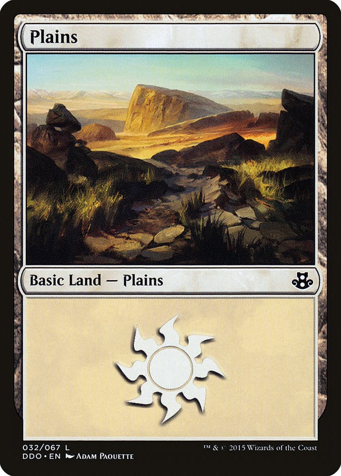 Plains (32) [Duel Decks: Elspeth vs. Kiora] Magic: The Gathering