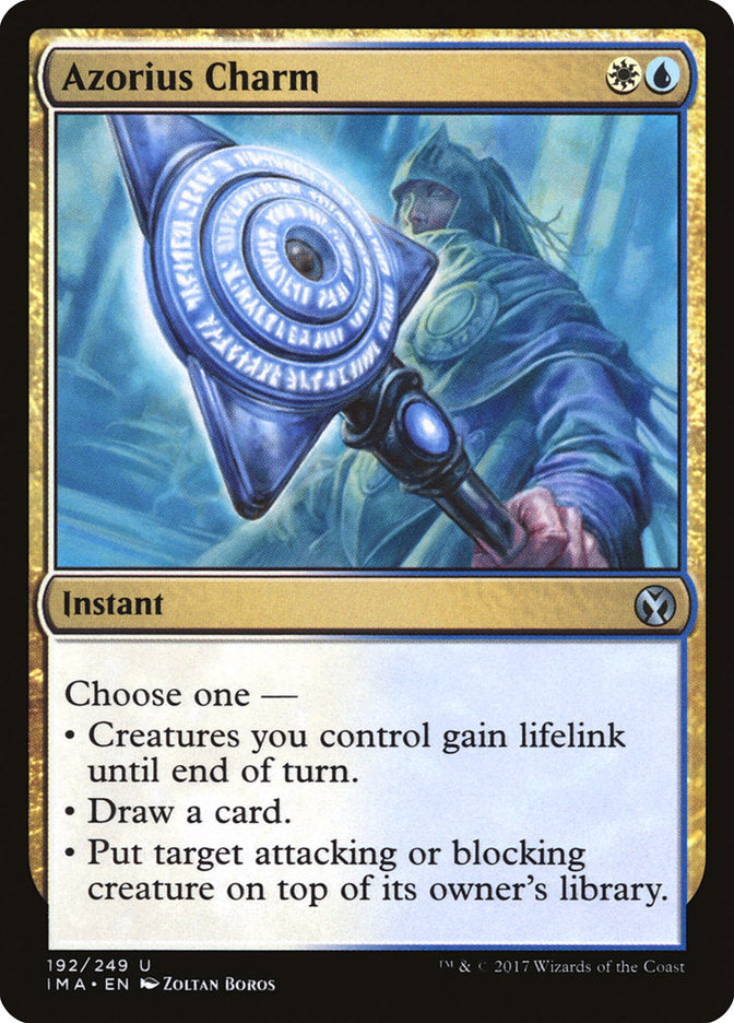 Azorius Charm [Iconic Masters] Magic: The Gathering