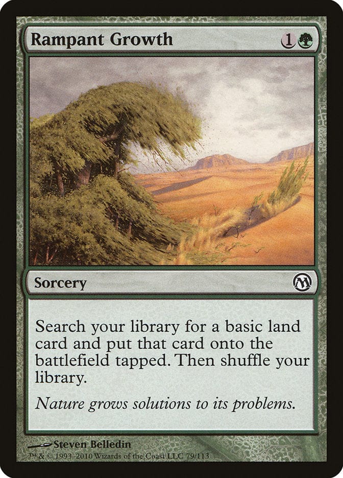 Rampant Growth [Duels of the Planeswalkers] Magic: The Gathering