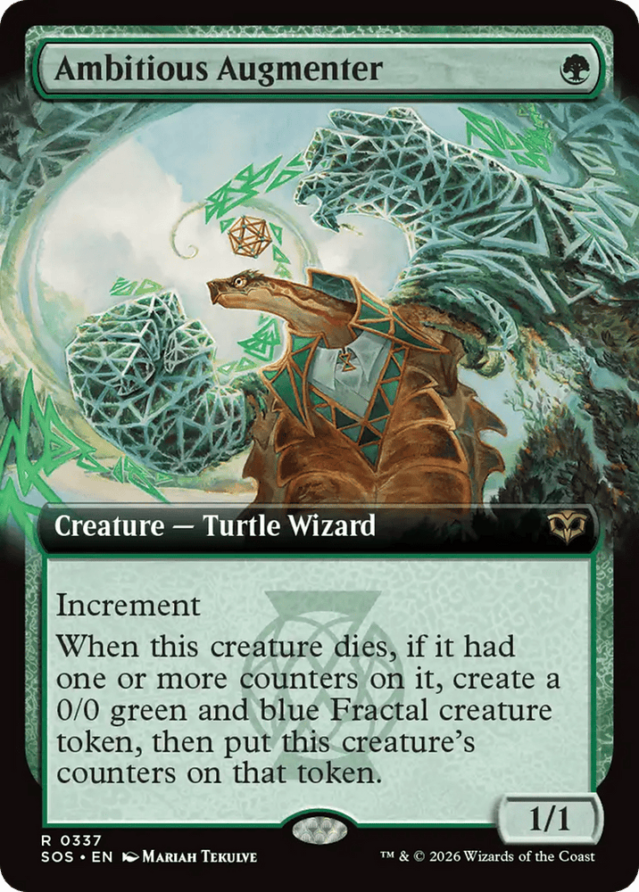 Ambitious Augmenter (Extended Art) [Secrets of Strixhaven]