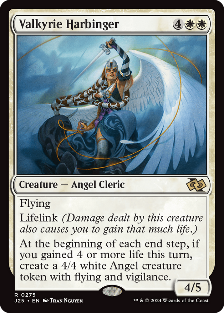 Valkyrie Harbinger [Foundations Jumpstart] Magic: The Gathering