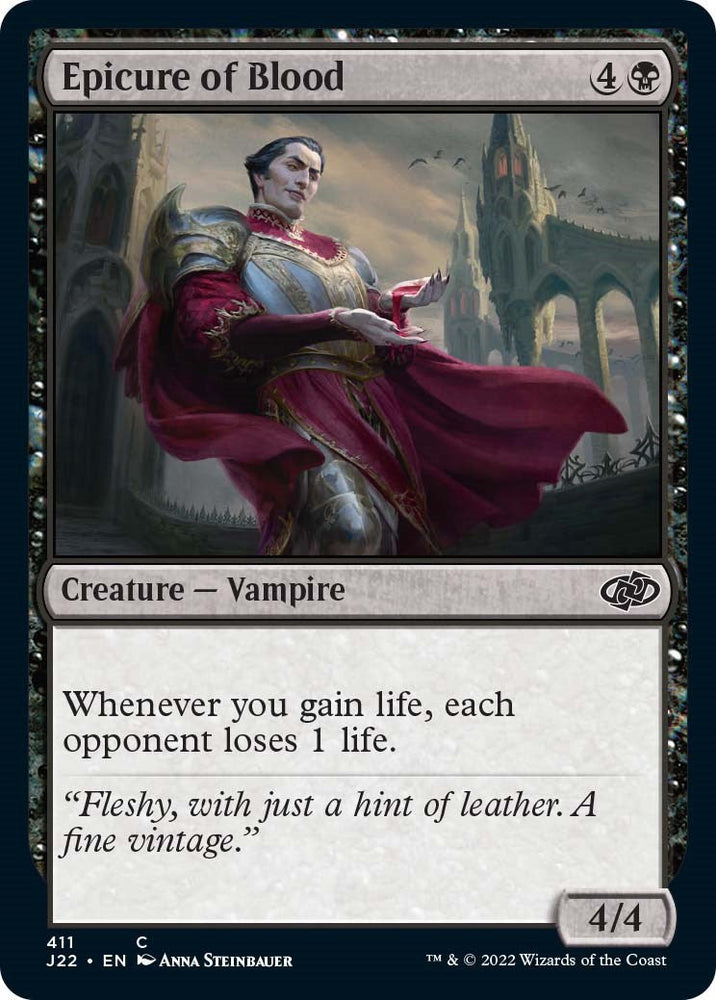 Epicure of Blood [Jumpstart 2022] Magic: The Gathering