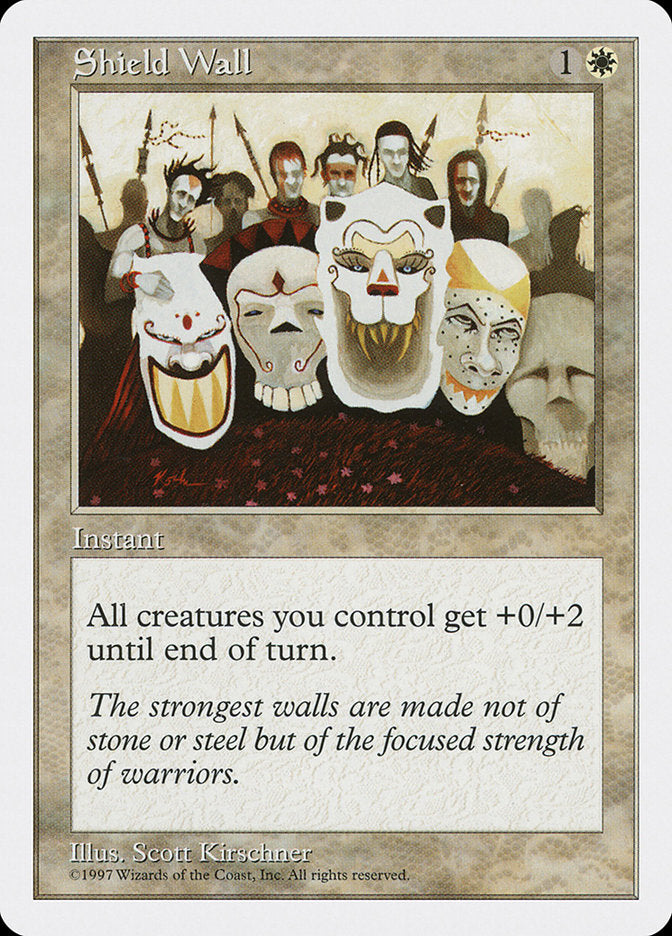 Shield Wall [Fifth Edition] Magic: The Gathering