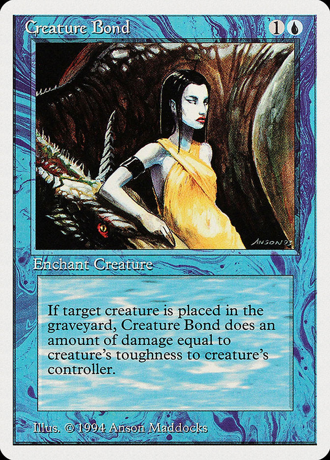 Creature Bond [Summer Magic / Edgar] Magic: The Gathering