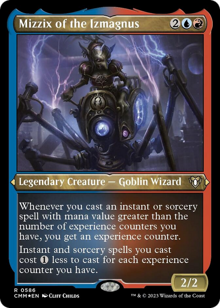 Mizzix of the Izmagnus (Foil Etched) [Commander Masters] Magic: The Gathering