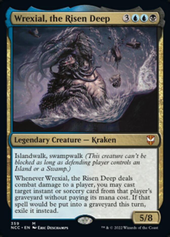 Wrexial, the Risen Deep [Streets of New Capenna Commander] Magic: The Gathering