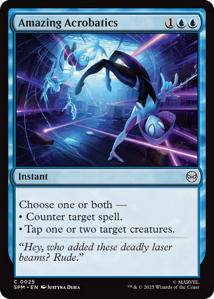 Amazing Acrobatics [Marvel's Spider-Man] Magic: The Gathering