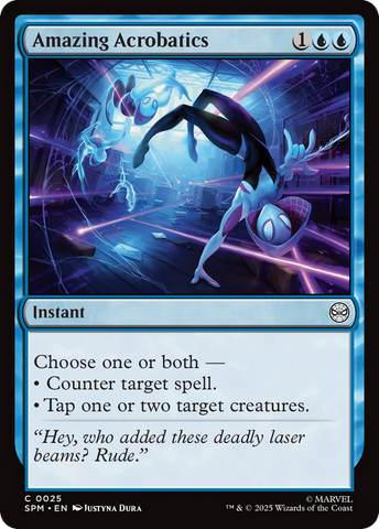 Amazing Acrobatics [Marvel's Spider-Man] Magic: The Gathering