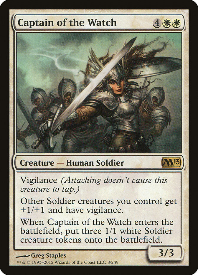 Captain of the Watch [Magic 2013] Magic: The Gathering