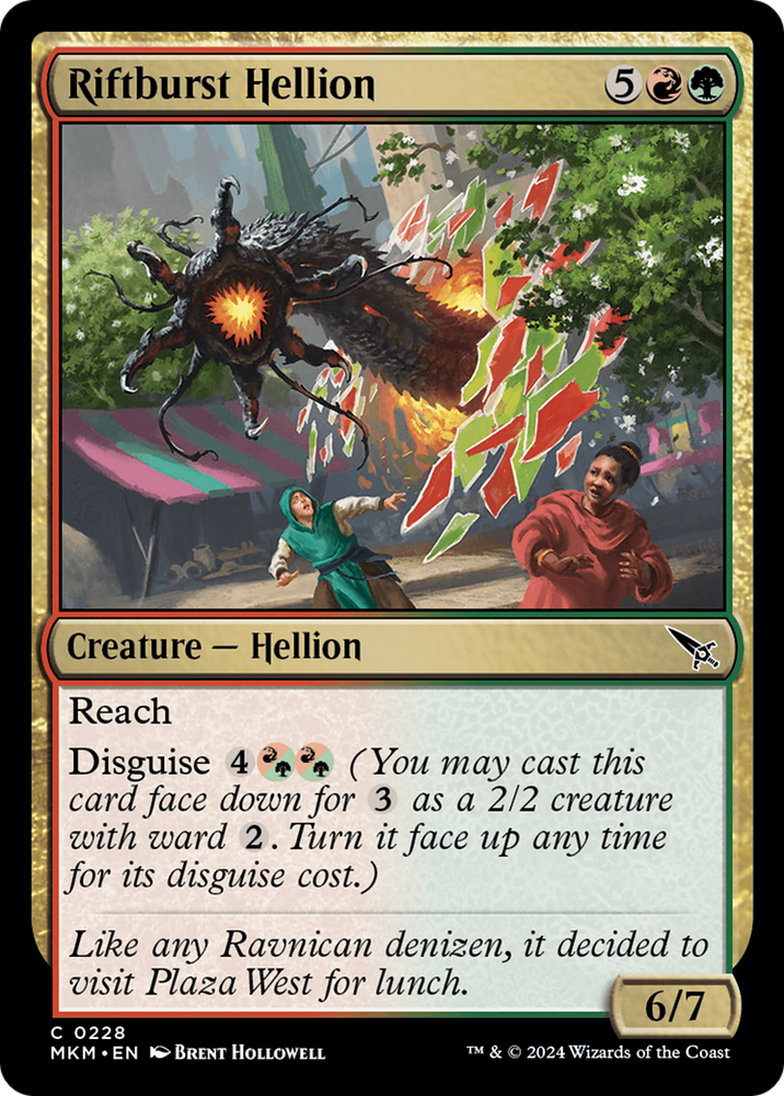 Riftburst Hellion [Murders at Karlov Manor] Magic: The Gathering