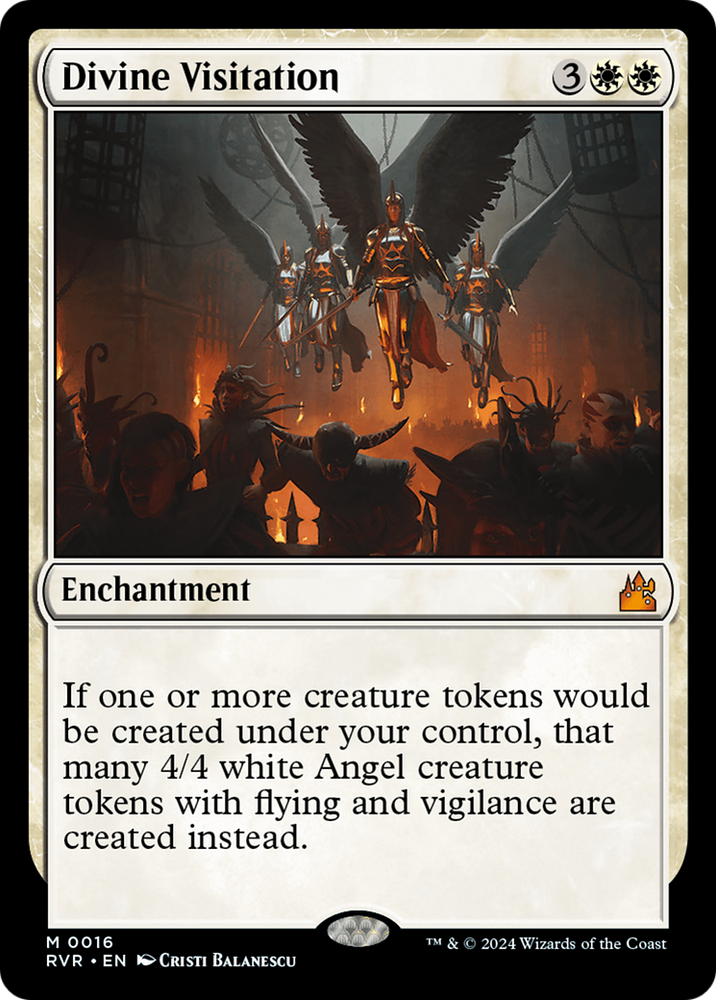 Divine Visitation [Ravnica Remastered] Magic: The Gathering