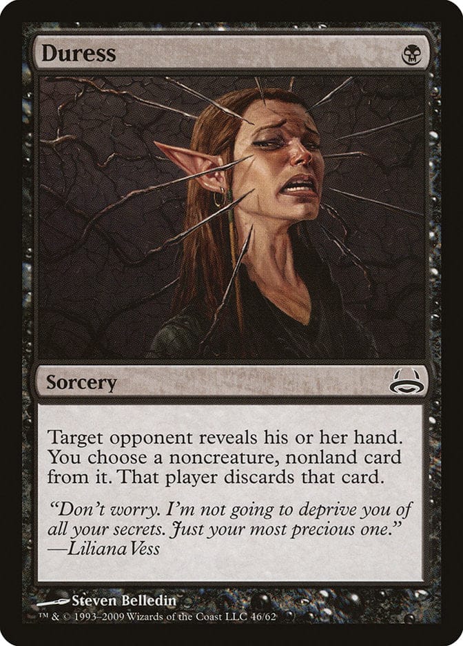 Duress [Duel Decks: Divine vs. Demonic] Magic: The Gathering