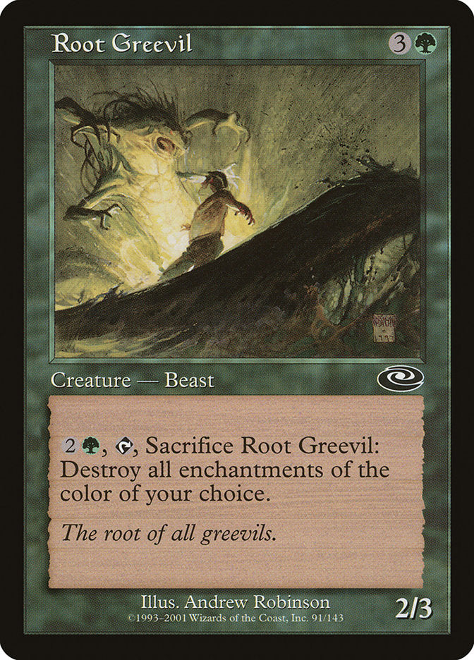Root Greevil [Planeshift] Magic: The Gathering