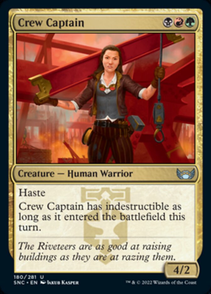 Crew Captain [Streets of New Capenna] Magic: The Gathering