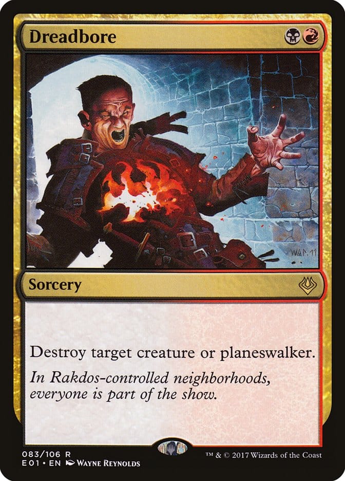 Dreadbore [Archenemy: Nicol Bolas] Magic: The Gathering