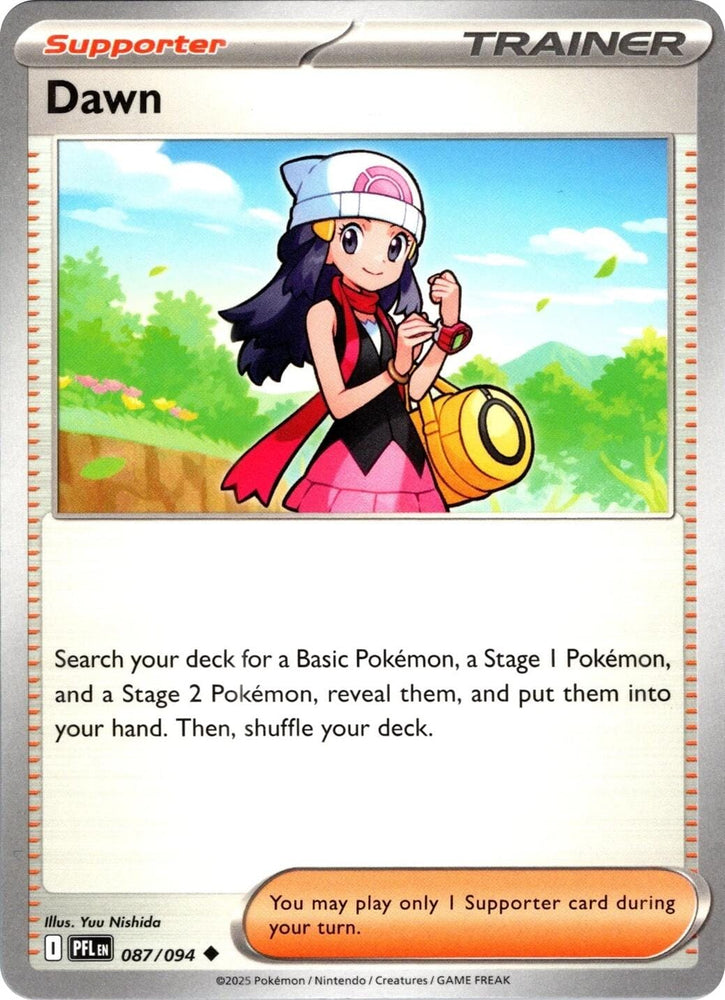 Dawn (087/094) [Mega Evolution: Phantasmal Flames] - Pokemon Cards For Your TCG Needs!