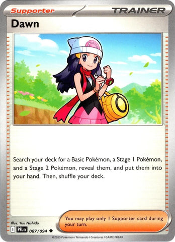 Dawn (087/094) [Mega Evolution: Phantasmal Flames] - Pokemon Cards For Your TCG Needs!