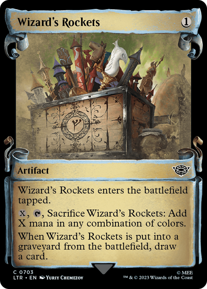 Wizard's Rockets [The Lord of the Rings: Tales of Middle-Earth Showcase Scrolls] Magic: The Gathering