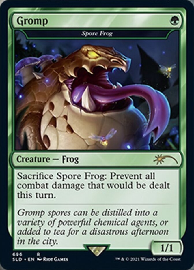 Spore Frog - Gromp [Secret Lair Drop Promos] Magic: The Gathering