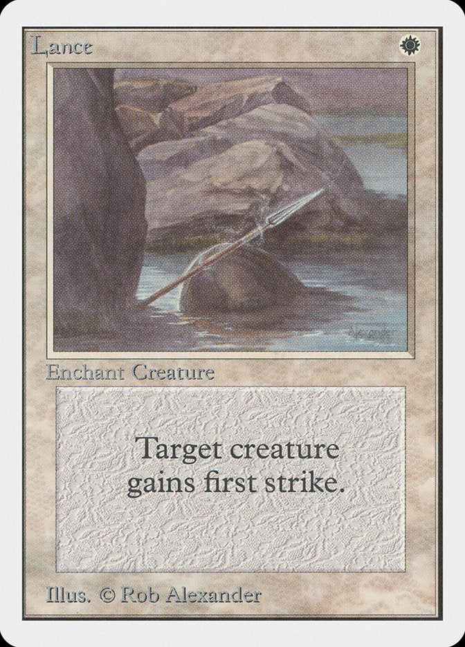 Lance [Unlimited Edition] Magic: The Gathering