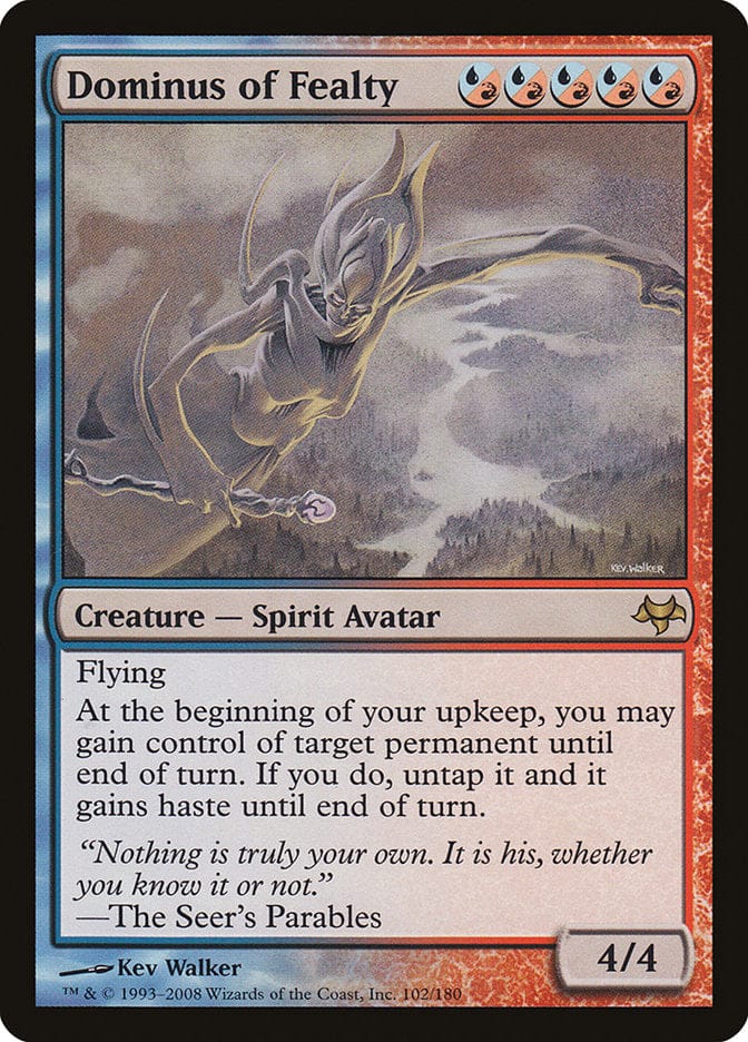 Dominus of Fealty [Eventide] Magic: The Gathering