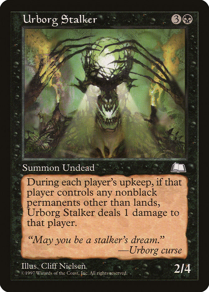 Urborg Stalker [Weatherlight] Magic: The Gathering