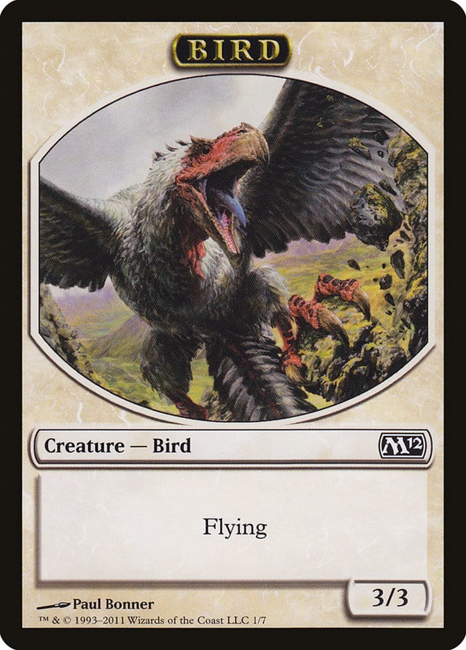 Bird Token [Magic 2012 Tokens] Magic: The Gathering