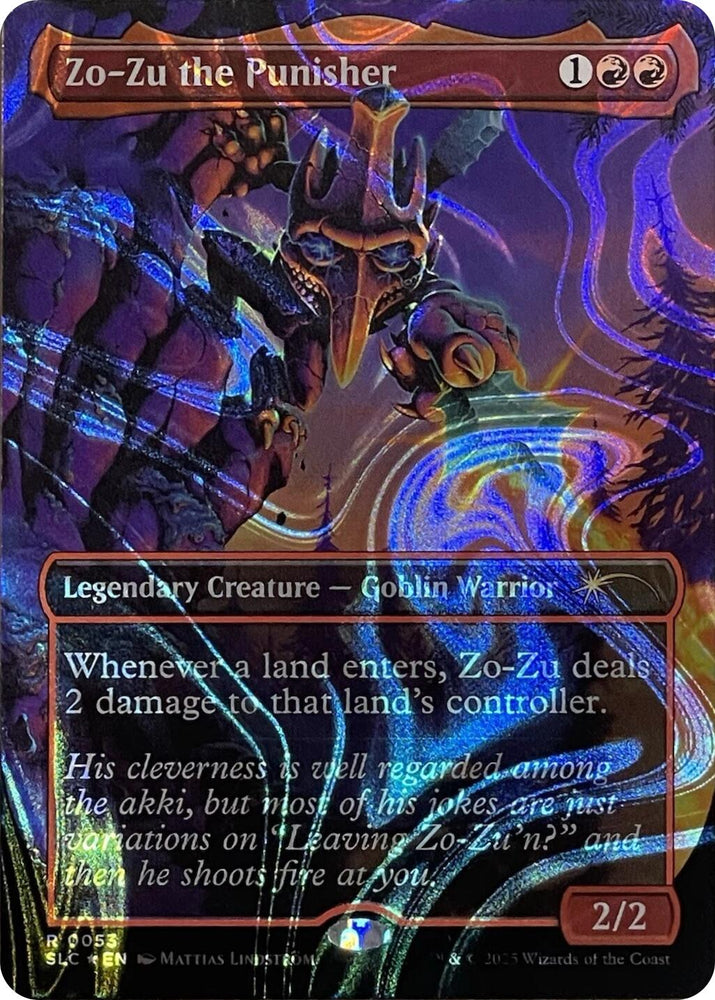 Zo-Zu the Punisher (Halo Foil) [Secret Lair Countdown Kit] Magic: The Gathering