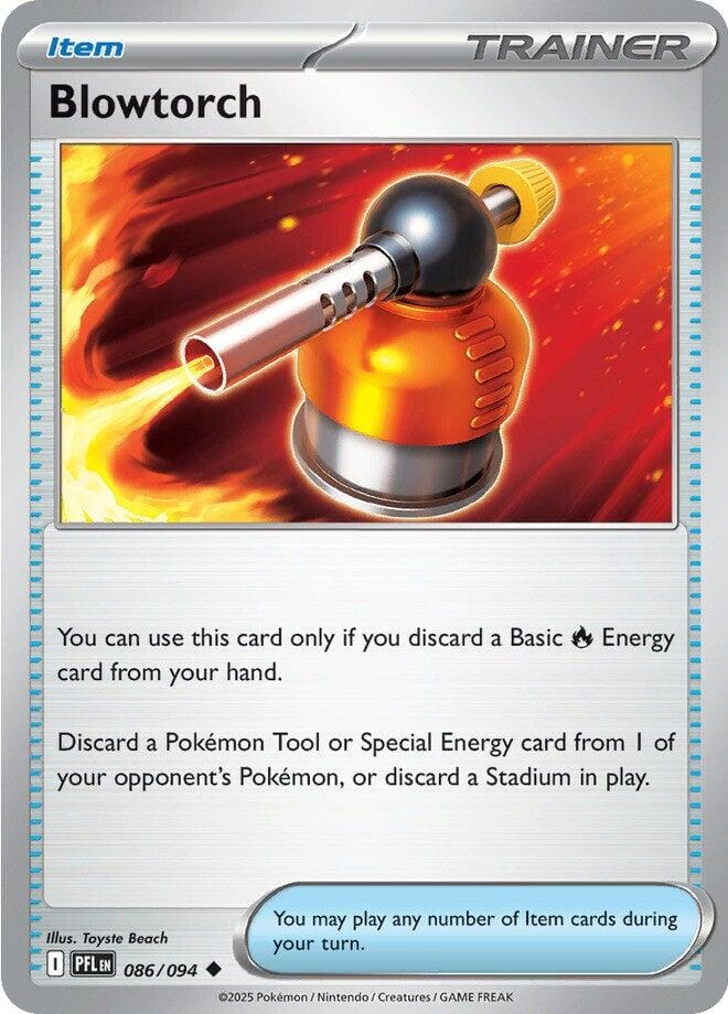 Blowtorch (086/094) [Mega Evolution: Phantasmal Flames] - Pokemon Cards For Your TCG Needs!