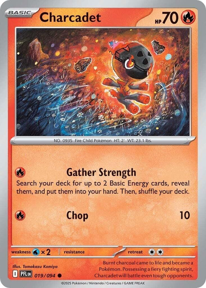 Charcadet (019/094) [Mega Evolution: Phantasmal Flames] - Pokemon Cards For Your TCG Needs!
