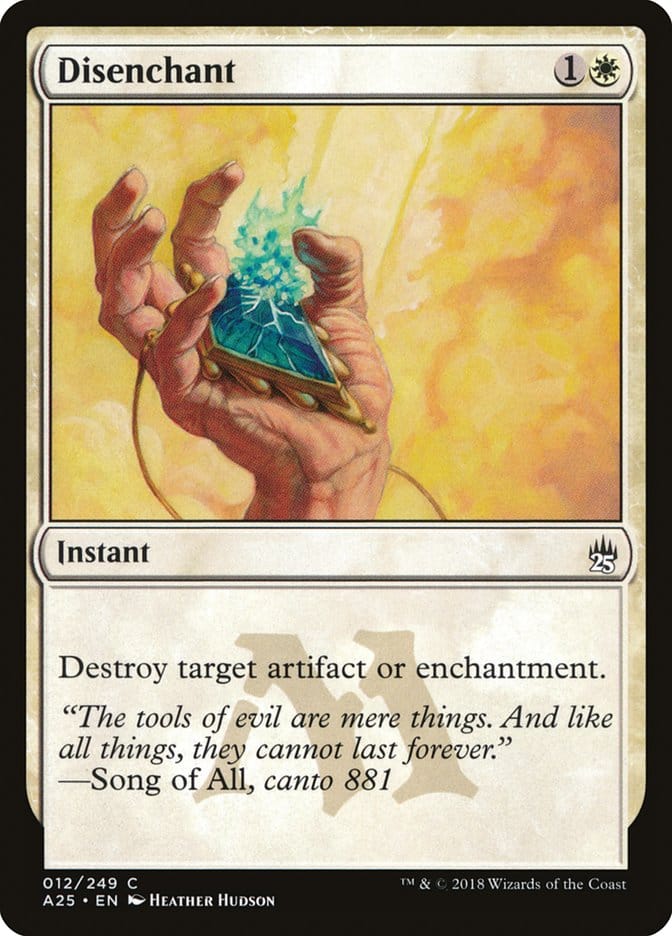 Disenchant [Masters 25] Magic: The Gathering