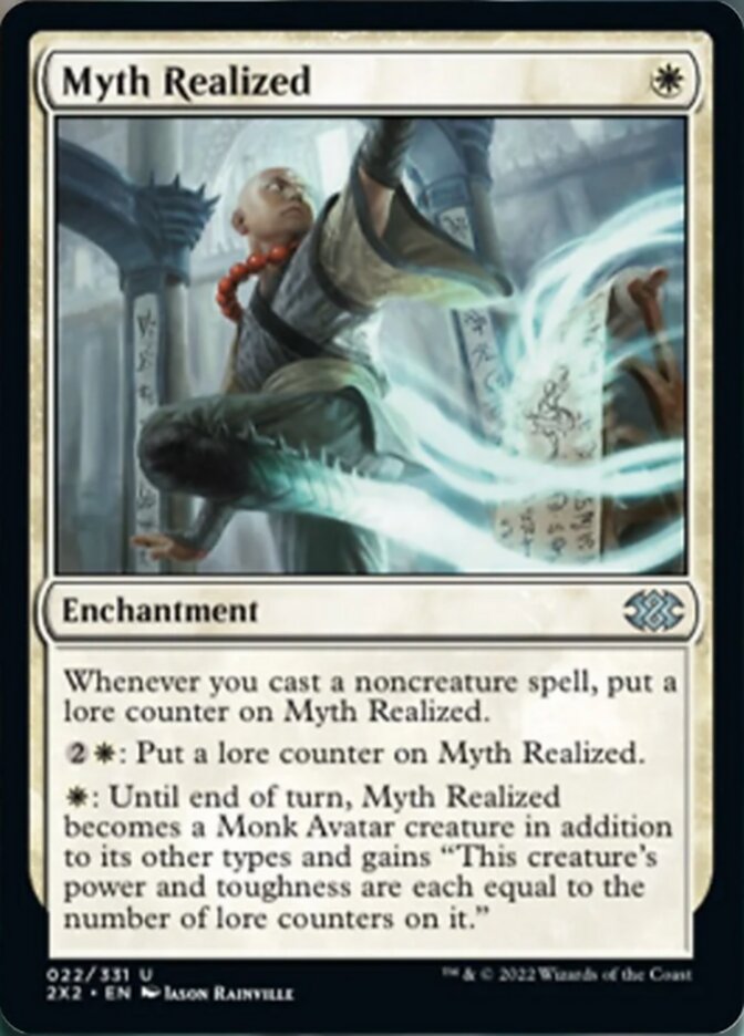 Myth Realized [Double Masters 2022] Magic: The Gathering