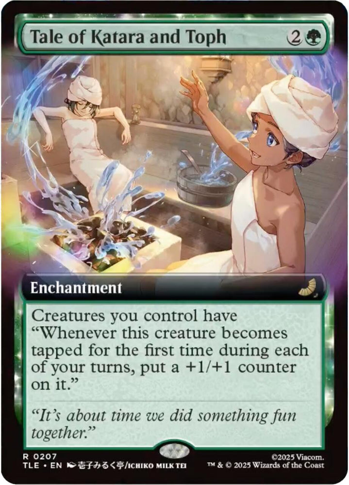 Tale of Katara and Toph (Extended Art) [Avatar: The Last Airbender: Eternal-Legal] Magic: The Gathering