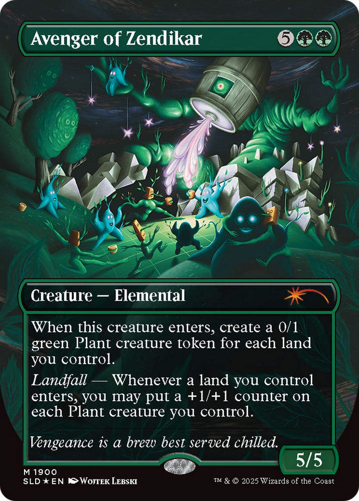 Avenger of Zendikar (Double Rainbow Foil) [Secret Lair Drop Series] Magic: The Gathering