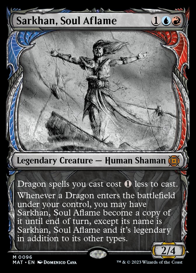 Sarkhan, Soul Aflame (Showcase) [March of the Machine: The Aftermath] Magic: The Gathering