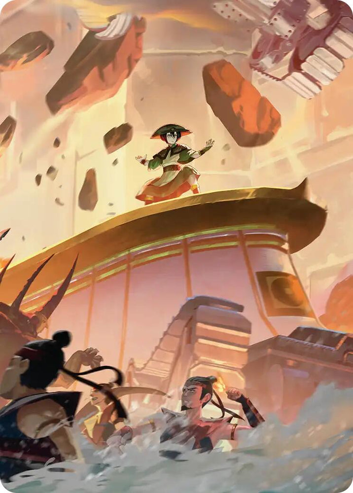 Earthshape Art Card [Avatar: The Last Airbender Art Series] Magic: The Gathering
