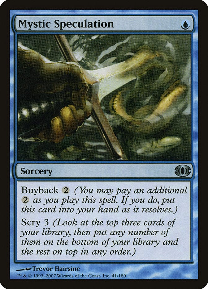 Mystic Speculation [Future Sight] Magic: The Gathering