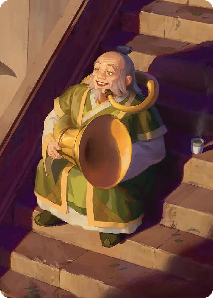 Uncle's Musings Art Card [Avatar: The Last Airbender Art Series] Magic: The Gathering