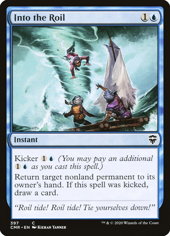 Into the Roil [Commander Legends] Magic: The Gathering