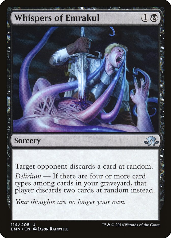 Whispers of Emrakul [Eldritch Moon] Magic: The Gathering