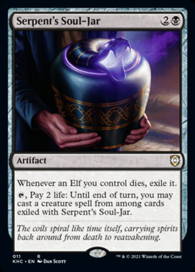 Serpent's Soul-Jar [Kaldheim Commander] Magic: The Gathering