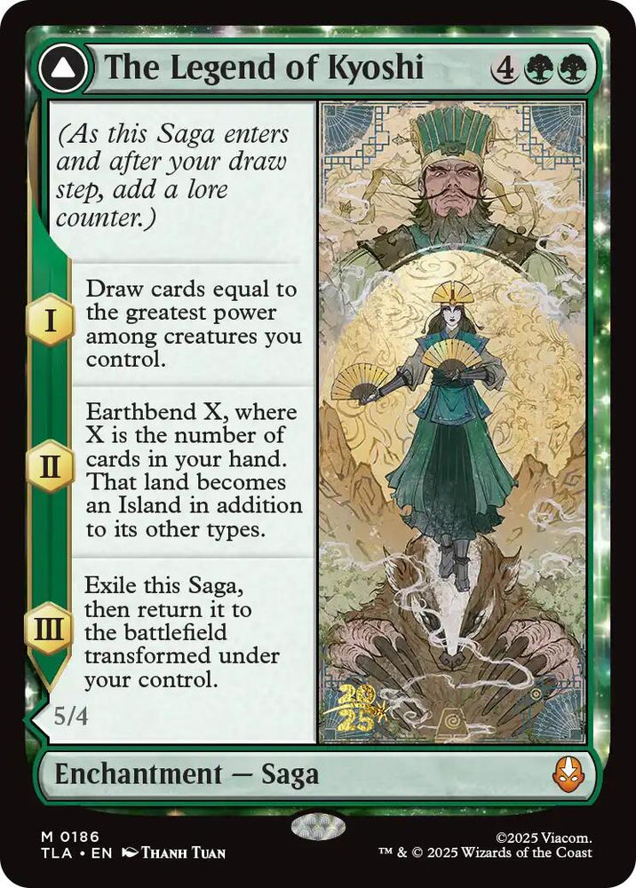 The Legend of Kyoshi [Avatar: The Last Airbender Prerelease Cards] Magic: The Gathering