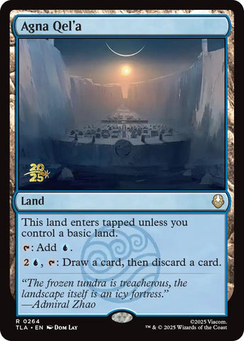 Agna Qel'a [Avatar: The Last Airbender Prerelease Cards] Magic: The Gathering