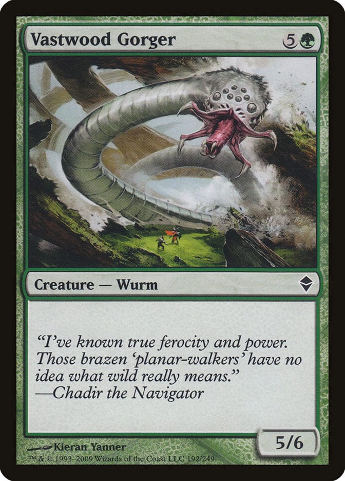 Vastwood Gorger [Zendikar] Magic: The Gathering