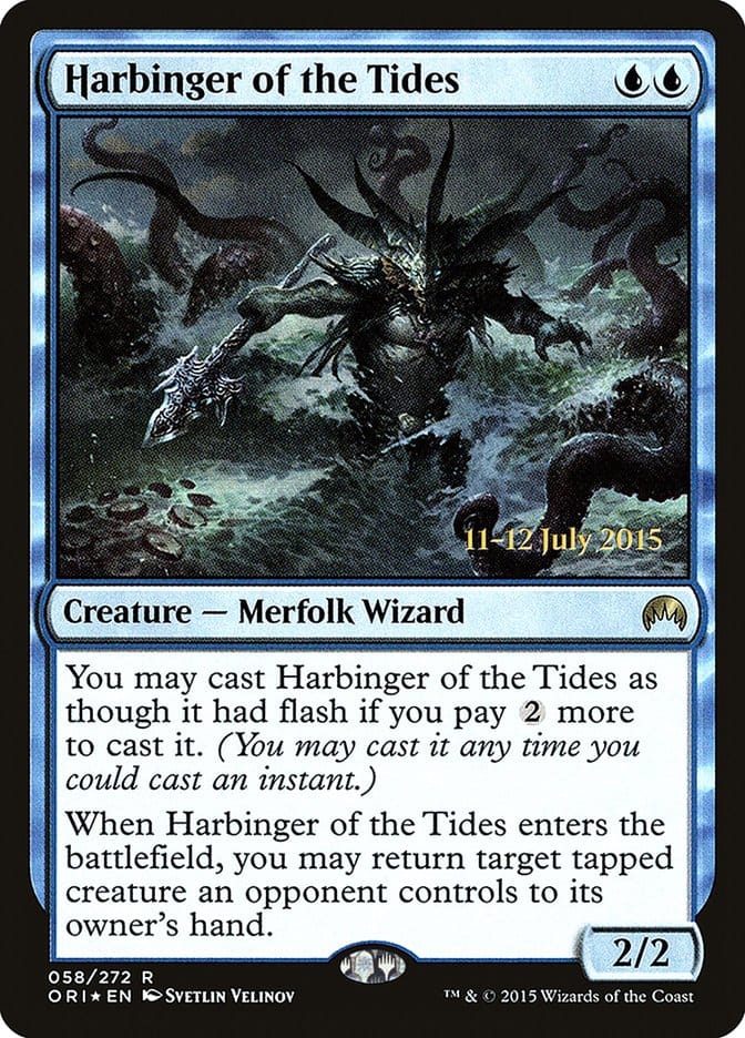 Harbinger of the Tides [Magic Origins Prerelease Promos] Magic: The Gathering
